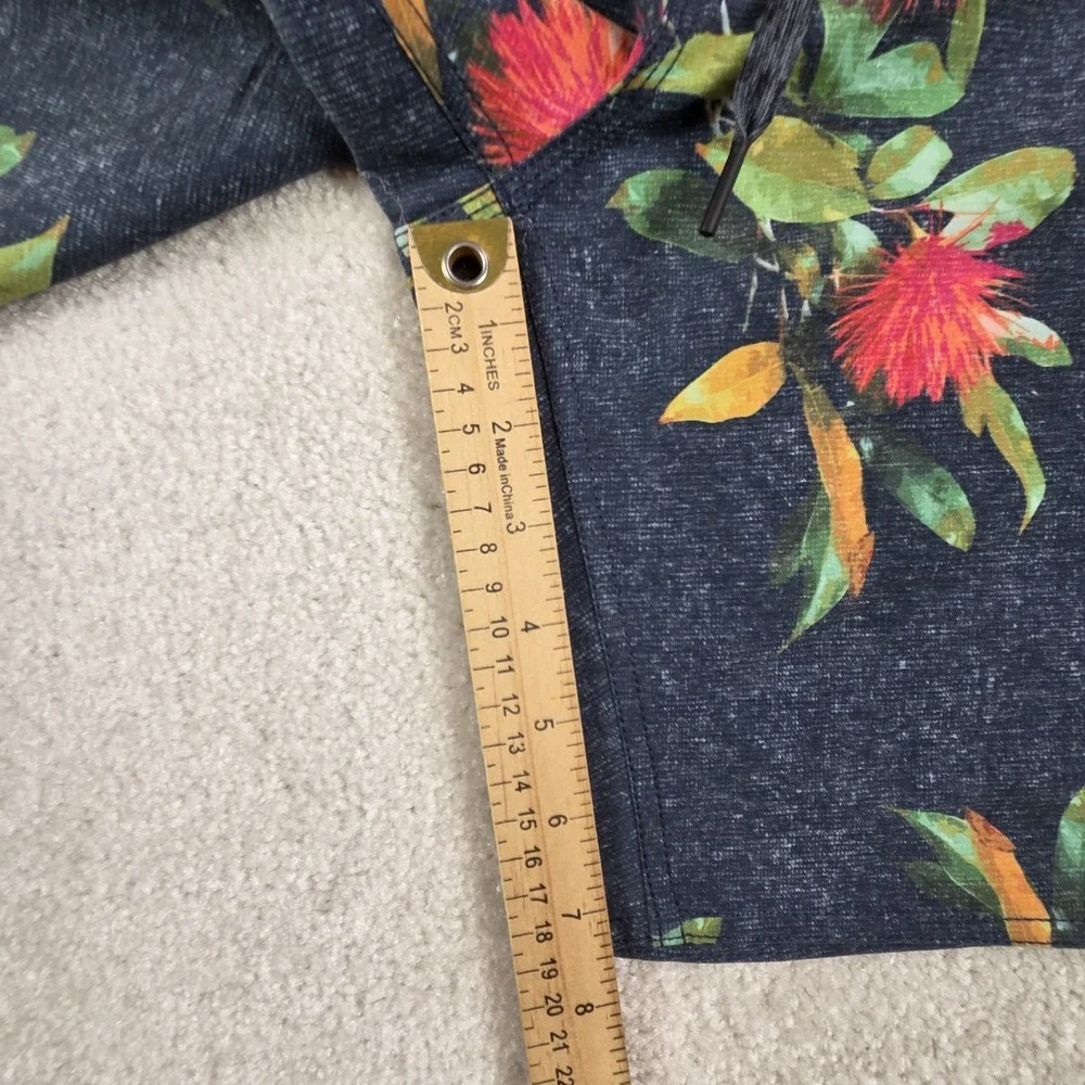 Roark Passage 18 La Selva‎ Board Shorts Mens 28 Floral Hemp Blend Surf NWT